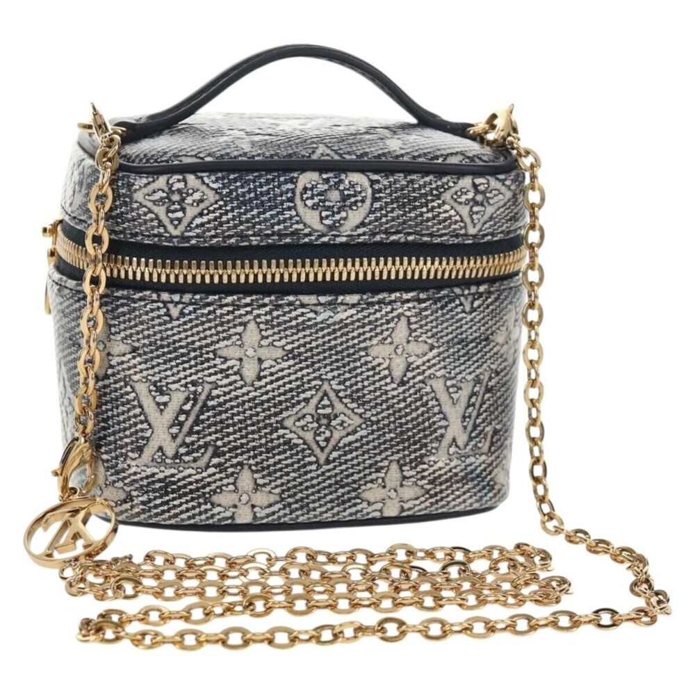 Louis Vuitton Vanity Case Monoglam Jacquard Canvas Micro